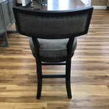 COUNTER HEIGHT /PEDESTAL WITH STRG/6 CHAIRS DINING ROOM SET