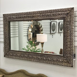 WD CARVED WALL MIRROR 59H X 36W