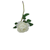 PEONY STEM FLORAL/GREENERY WHITE 27"
