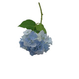 REAL TOUCH HYDRANGEA SPRAY FLORAL/GREENERY BLUE 20"