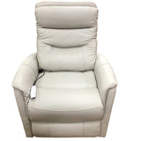 POWER LIFT WITH ARTICULATING HEADREST RECLINER IVORY