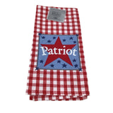 PATRIOT STAR EMBELLISHED DISHTOWEL LINENS