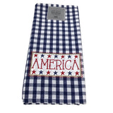 AMERICANA EMBELLISHED DISHTOWEL LINENS