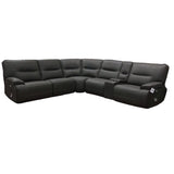 6 PC HIGH PERFORMANCE FABRIC SECTIONAL SOFA HAZE