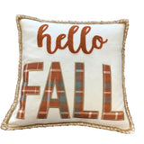 "HELLO FALL" PILLOW 21 X 21