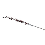 PUSSY WILLOW STEM FLORAL/GREENERY BURGANDY 33"