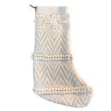 WOVEN COTTON BLEND HOLIDAY DECOR 21"H