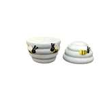 BEE HIVE CERAMIC SALT & PEPPER SHAKER HOME DECOR