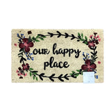 OUR HAPPY PLACE DOORMAT RUG/RUNNER