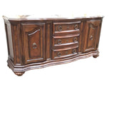 WITH 3 DRAWERS/2 DOORS BUFFET CHERRY 32H X 68W X 18D