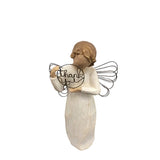 WILLOW TREE "JUST FOR YOU" THANK YOU ANGEL HOME DECOR 5.5