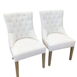 POTTERY BARN TABLE/2 LEAVES/BENCH/4 SIDE CHAIRS/2 UPHOLSTERED CHAIRS DINING ROOM SET TAUPE T-30H X 92W X 42D W/L 128L
