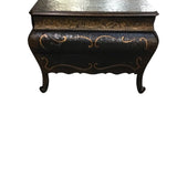 ULTIMATE ACCENTS WITH 3 DRAWERS CHEST/DRESSER BLACK/BRONZE 37H X 49W X 21D