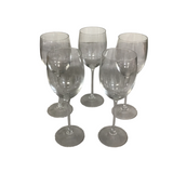 Cristal d'Arques SET OF 5 "PADOVA" (BOX) STEMWARE 8 3/4 oz