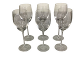 Cristal d'Arques SET OF 6 "PADOVA" (BOX) STEMWARE 6 3/4