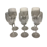 Cristal d'Arques SET OF 6 "PADOVA" (BOX) STEMWARE 8 3/4 oz