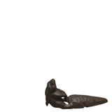 BUNNY WITH CARROT DOOR STOOPER HOME DECOR 2.5H X 5W