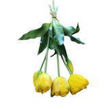 UV PROTECT TULIP BUD & BLOOM BUNDLE FLORAL/GREENERY YELLOW 15"