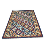 AFGHAN KILIM RUG/RUNNER MULTICOLOR 100 X 65