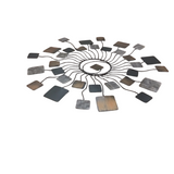 WALL METAL DECORATION ART 30 X 30