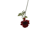 REAL TOUCH POPPY STEM FLORAL/GREENERY RED 25.5