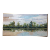 FRAMED CANVAS ART 48 X 24 X 2