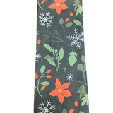POINSETTIAS PRINTED MICROFIBER DISHTOWEL LINENS