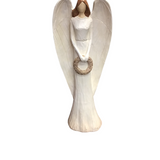 TALL SILENT NIGHT ANGEL HOLIDAY DECOR 20"H