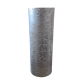 LARGE TIN CYLINDER VASE HOME DECOR 35"