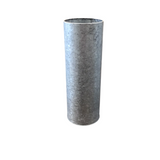 SMALL TIN CYLINDER VASE HOME DECOR 10"
