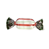 GLASS CANDY ORNAMENT #2 HOLIDAY DECOR RED/GREEN