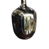 METALLIC BOTTLE VASE HOME DECOR SILVER 19"