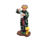 DEPARTMENT 56 "SUE ELLEN" WITH STOCKING HOLIDAY DECOR