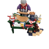 DEPARTMENT 56 "GRANDMA MAKES COOKIES" HOLIDAY DECOR