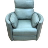 POWER CORDLESS SWIVEL GLIDER RECLINER GRAY