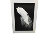 MIGRATORY BIRD ART WHITE 32 X 44