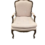 UPHOLSTERED WITH DESIGN ACCENT CHAIR PINK/WHITE 39H X 26W X 24D