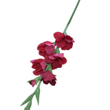 FUCHSIA REAL TOUCH GLADIOLUS FLORAL/GREENERY FUCHSIA 34"