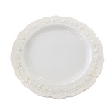 WEDGEWOOD LARGE ROUND SERVING PLATE (ETRURIA & BARLASTON) DINNERWARE OFF WHITE