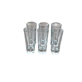 SET OF 6 SHOT GLASSES CRYSTAL 4.5H