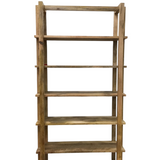 CROSSINGS-DOWNTOWN WITH 5 SHELVES BOOKCASE NATURAL WOOD 85H X 44W X 14D