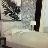 JODY PORCELAIN #2 BED NATURAL QUEEN SIZE