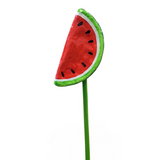 WATERMELON SLICE "MARACA" HOME DECOR BLACK 18"H