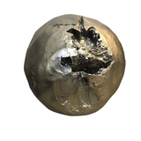 FAUX DRIFTWOOD BALL HOME DECOR GOLD/SILVER 15"