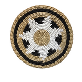 MEDIUM ROUND WOVEN WALL DECOR 12 DIAM..