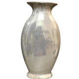 IRIDESCENT VASE HOME DECOR PEARL 15H