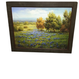 FIELD OF BLUEBONNETS #2 ART 44 X 56