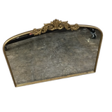 WITH ORNATE FRAME MIRROR GOLD 32 X 40