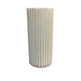 PILLAR SHAPE LAMP/LIGHTING WHITE 9.5"H