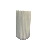 PILLAR SHAPE LAMP/LIGHTING WHITE 8"H